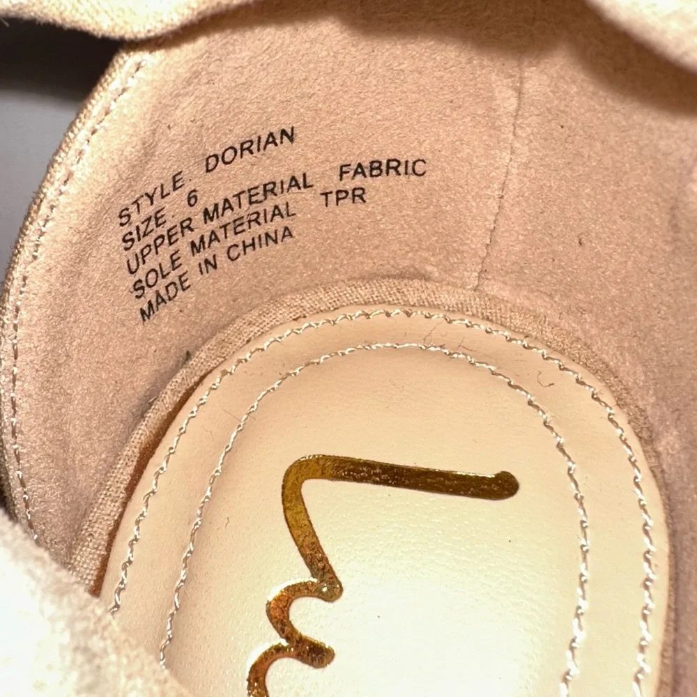 Lulu’s Dorian Natural Suede Lace-Up Platform Heels - Picture 14 of 16